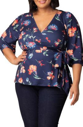 Kiyonna Kiyonna Nina Wrap Top