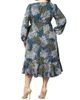 Kiyonna Women's Julia Asymmetric Wrap Midi-Dress - 4