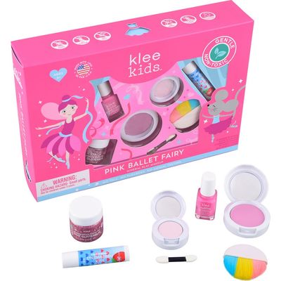 Klee Kids Klee Kids Pink Ballet Fairy Deluxe Mineral Play Makeup Set 