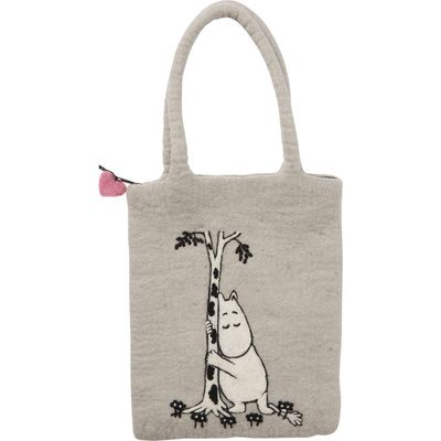 Klippan Klippan Kids' Moomintroll Handmade Woven Wool Bag