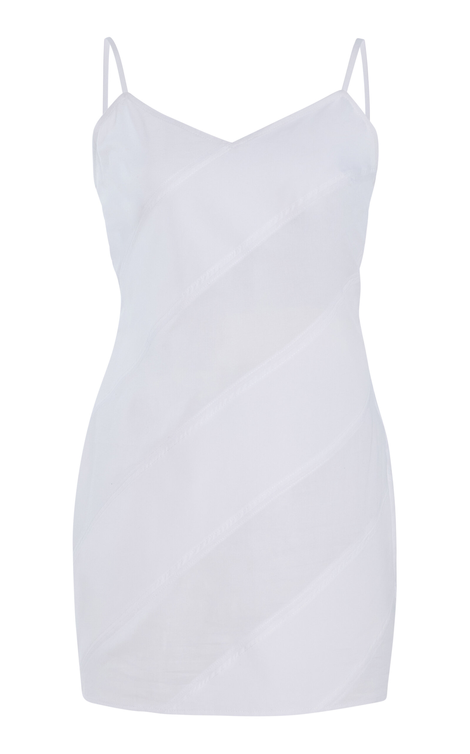 K.ngsley K.ngsley Hestia Spiral Cotton Mini Slip Dress