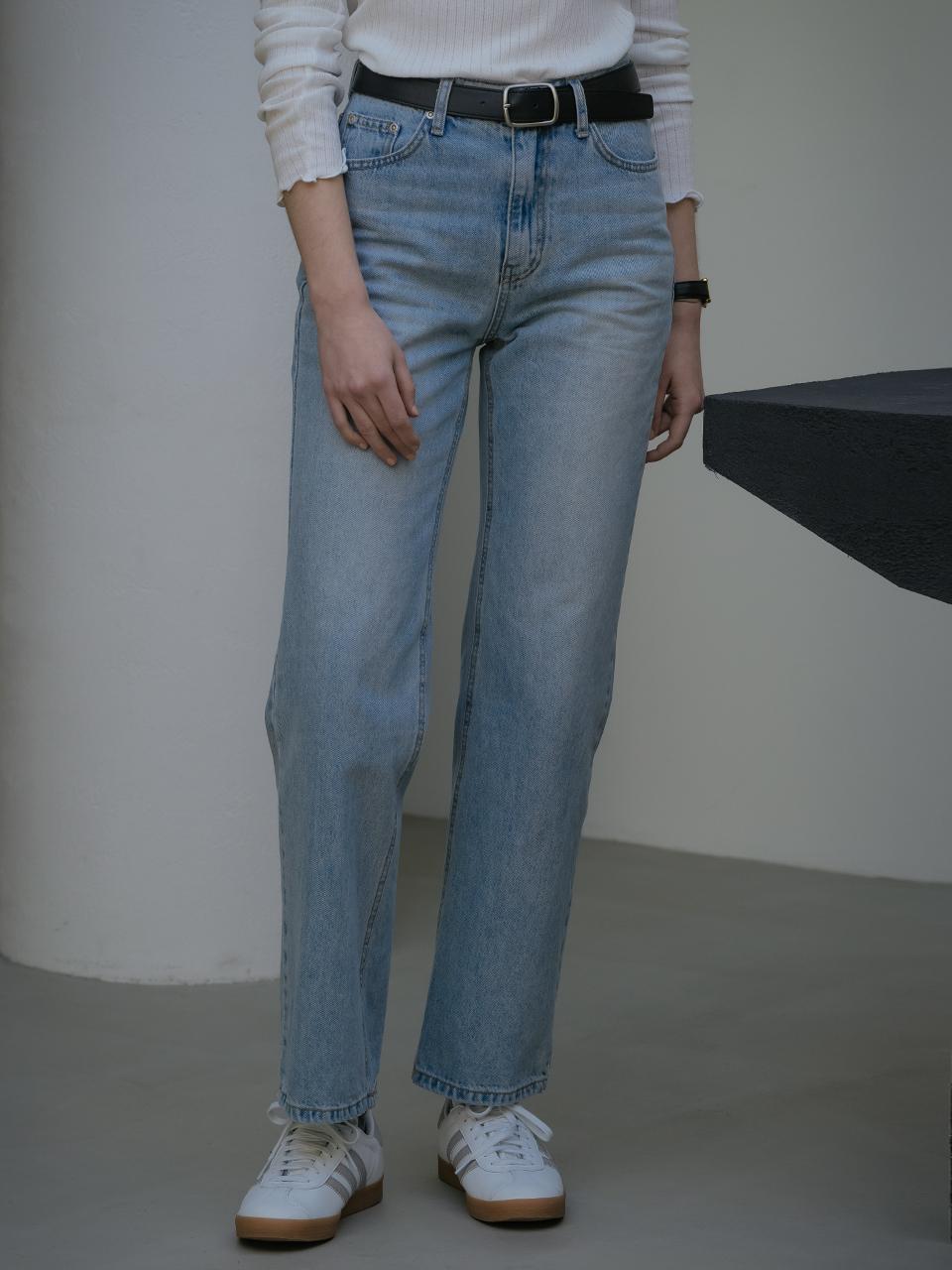 KNOWN BETTER USA Soft Straight Denim Pants_Blue