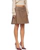 KNWLS KNWLS Beige CC Miniskirt - 2