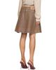 KNWLS KNWLS Beige CC Miniskirt - 3