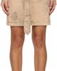 KNWLS KNWLS Beige Issa Denim Miniskirt - 1