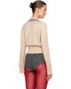 KNWLS KNWLS Beige Nora V Neck Sweater - 3