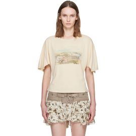 KNWLS KNWLS Beige Storm T-shirt