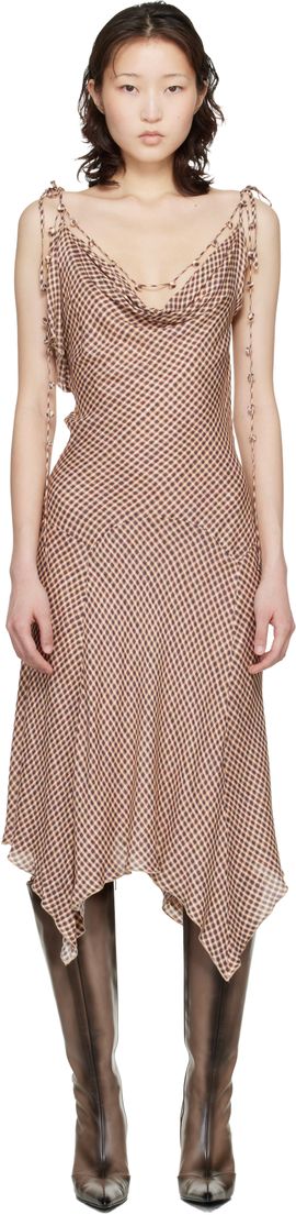 KNWLS KNWLS Beige Tess Midi Dress