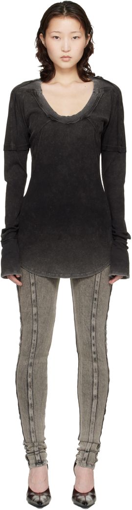 KNWLS KNWLS Black Bellona Tunic Minidress