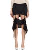 KNWLS KNWLS Black Beth Miniskirt - 1