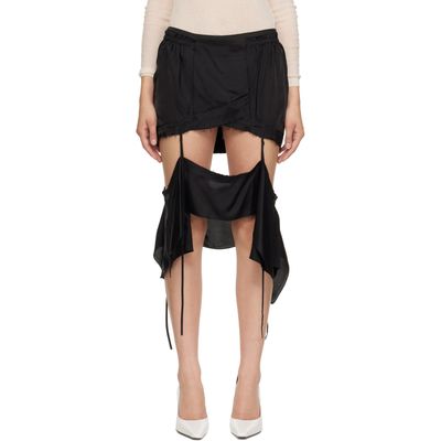 KNWLS KNWLS Black Beth Miniskirt