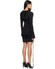 KNWLS KNWLS Black CU Hooded Minidress - 3