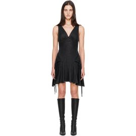 KNWLS KNWLS Black Elisir Minidress