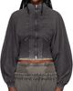 KNWLS KNWLS Black Haze Zip-Up Sweatshirt - 1