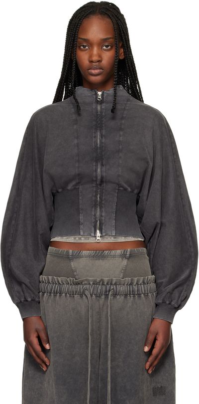 KNWLS KNWLS Black Haze Zip-Up Sweatshirt