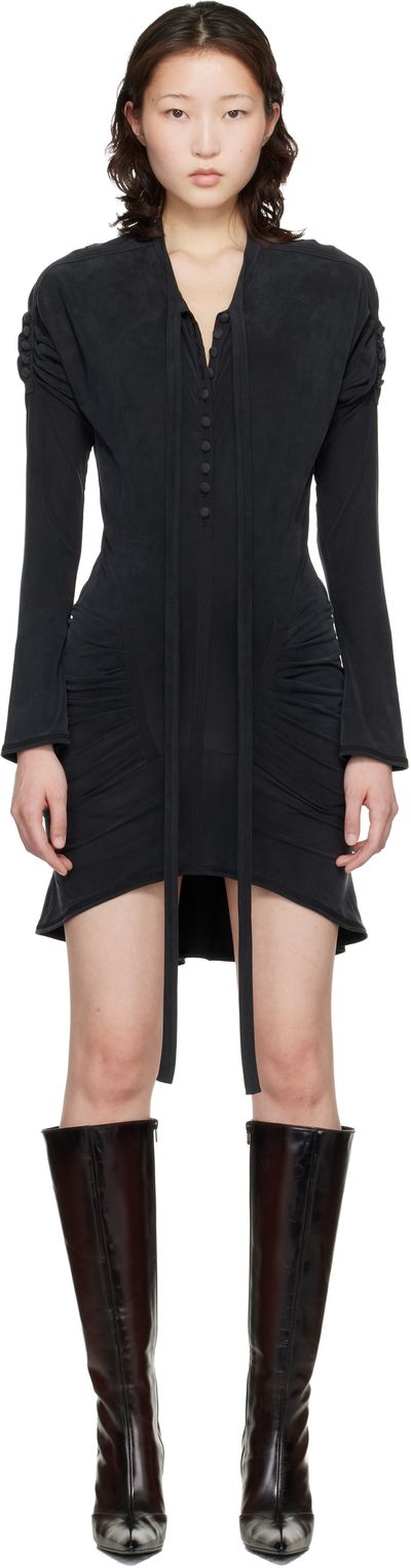 KNWLS KNWLS Black Leia Minidress