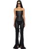KNWLS KNWLS Black Veil Leather Chaps & Corset - 1