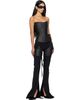 KNWLS KNWLS Black Veil Leather Chaps & Corset - 4