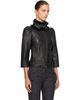 KNWLS KNWLS Black Victoria Collar Leather Jacket - 2
