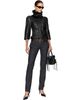 KNWLS KNWLS Black Victoria Collar Leather Jacket - 4