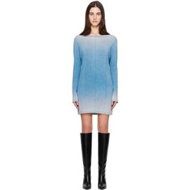 KNWLS KNWLS Blue Ace Longsleeve Minidress