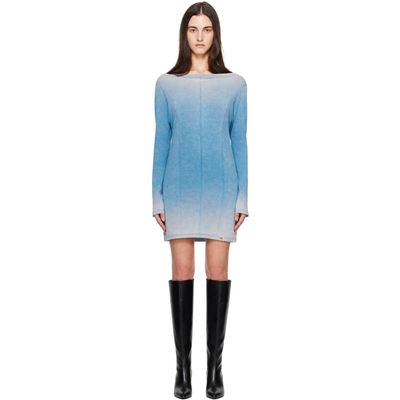 KNWLS KNWLS Blue Ace Longsleeve Minidress