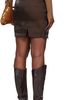 KNWLS KNWLS Brown Aria Miniskirt - 3