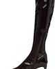 KNWLS KNWLS Brown Serpent Stretch Pointed Slim Tall Boots - 3