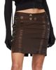 KNWLS KNWLS Brown Serpent Stretch Pointed Slim Tall Boots - 5