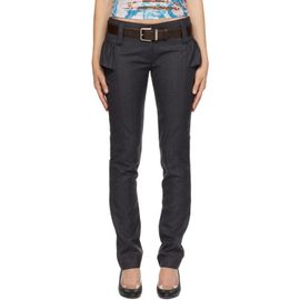 KNWLS KNWLS Gray Victoria Trousers