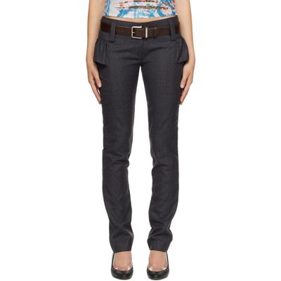 KNWLS KNWLS Gray Victoria Trousers