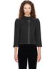 KNWLS KNWLS Gray Wool Tweed Zip Jacket - 1