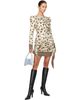 KNWLS KNWLS Off-White Scarf Minidress - 4