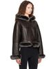 KNWLS KNWLS SSENSE Exclusive Brown Koko Leather Jacket - 2