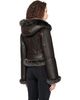 KNWLS KNWLS SSENSE Exclusive Brown Koko Leather Jacket - 3
