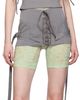 KNWLS KNWLS SSENSE Exclusive Green Turbo Shorts - 4