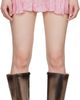 KNWLS KNWLS SSENSE Exclusive Pink Freya Miniskirt - 1