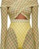 KNWLS KNWLS SSENSE Exclusive Yellow Anti-Cross Blouse - 1