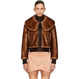 KNWLS KNWLS Tan Eliza Shearling Jacket