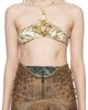 KNWLS KNWLS Yellow & Black CHK Bra - 1