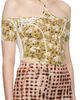 KNWLS KNWLS Yellow & Black CHK Leotard Bodysuit - 2