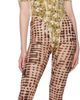 KNWLS KNWLS Yellow & Black CHK Leotard Bodysuit - 4