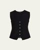 Kobi Halperin Anya Fringe-Hem Knit Vest - 1