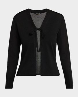 Kobi Halperin Arden Tie-Front Knit Sweater