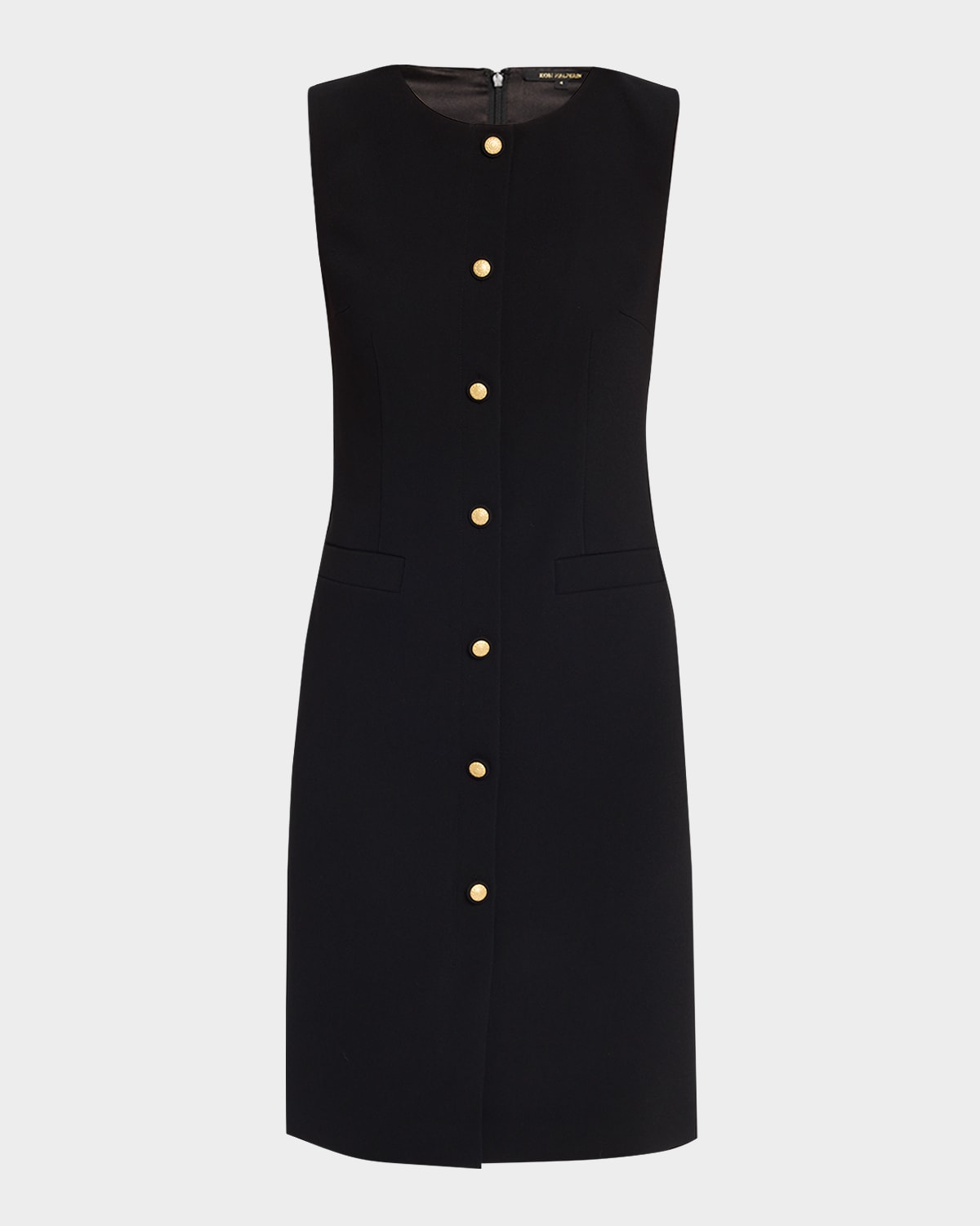 Kobi Halperin Briel Sleeveless Button-Front Dress