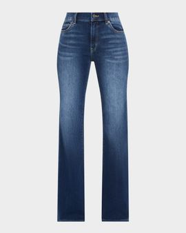 Kobi Halperin Eden Flare-Leg Washed Denim Jeans