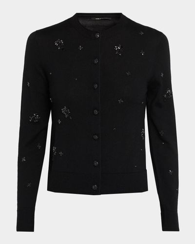 Kobi Halperin Esme Embellished Merino Wool Cardigan