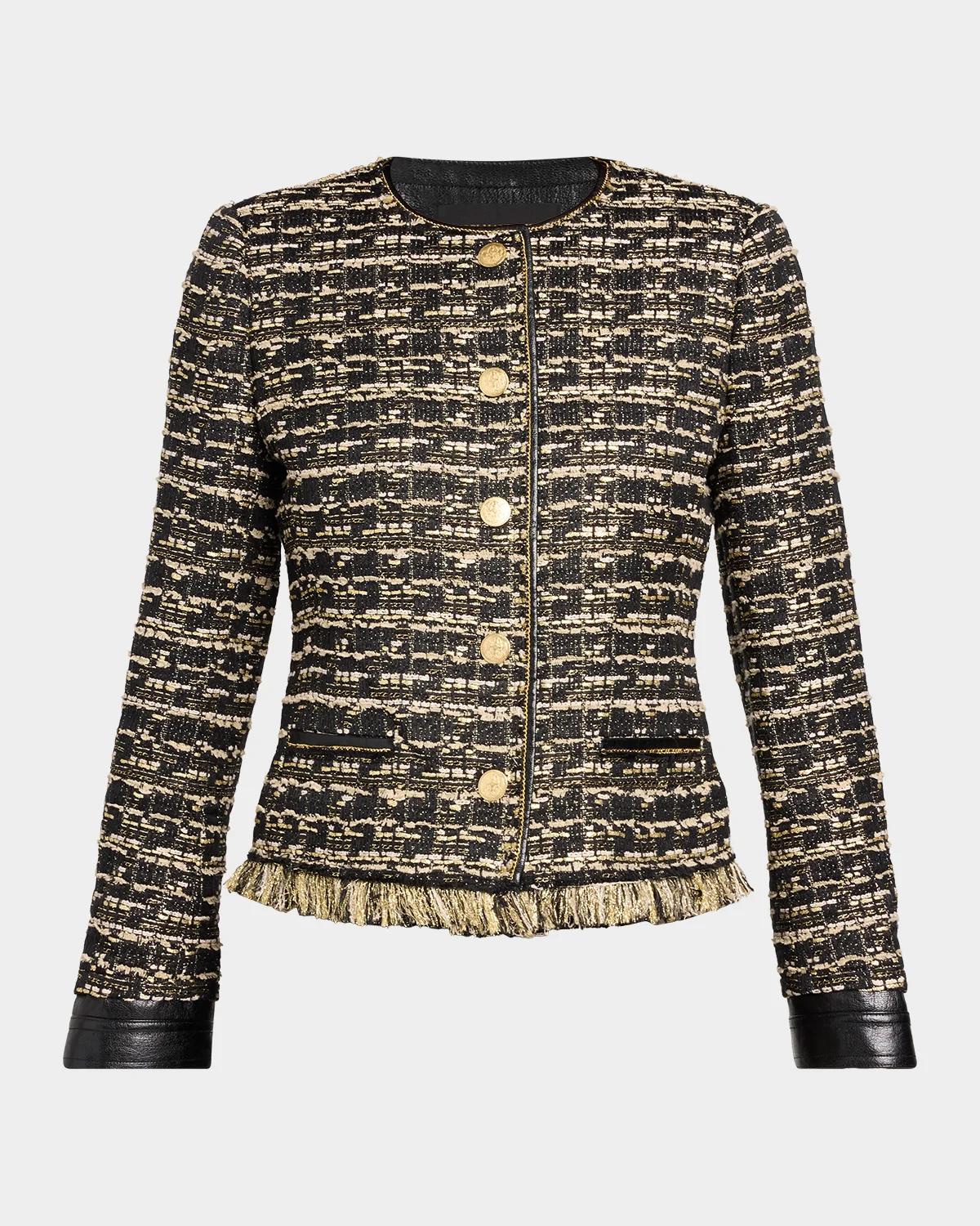 Kobi Halperin Gillian Tweed Mini Dress