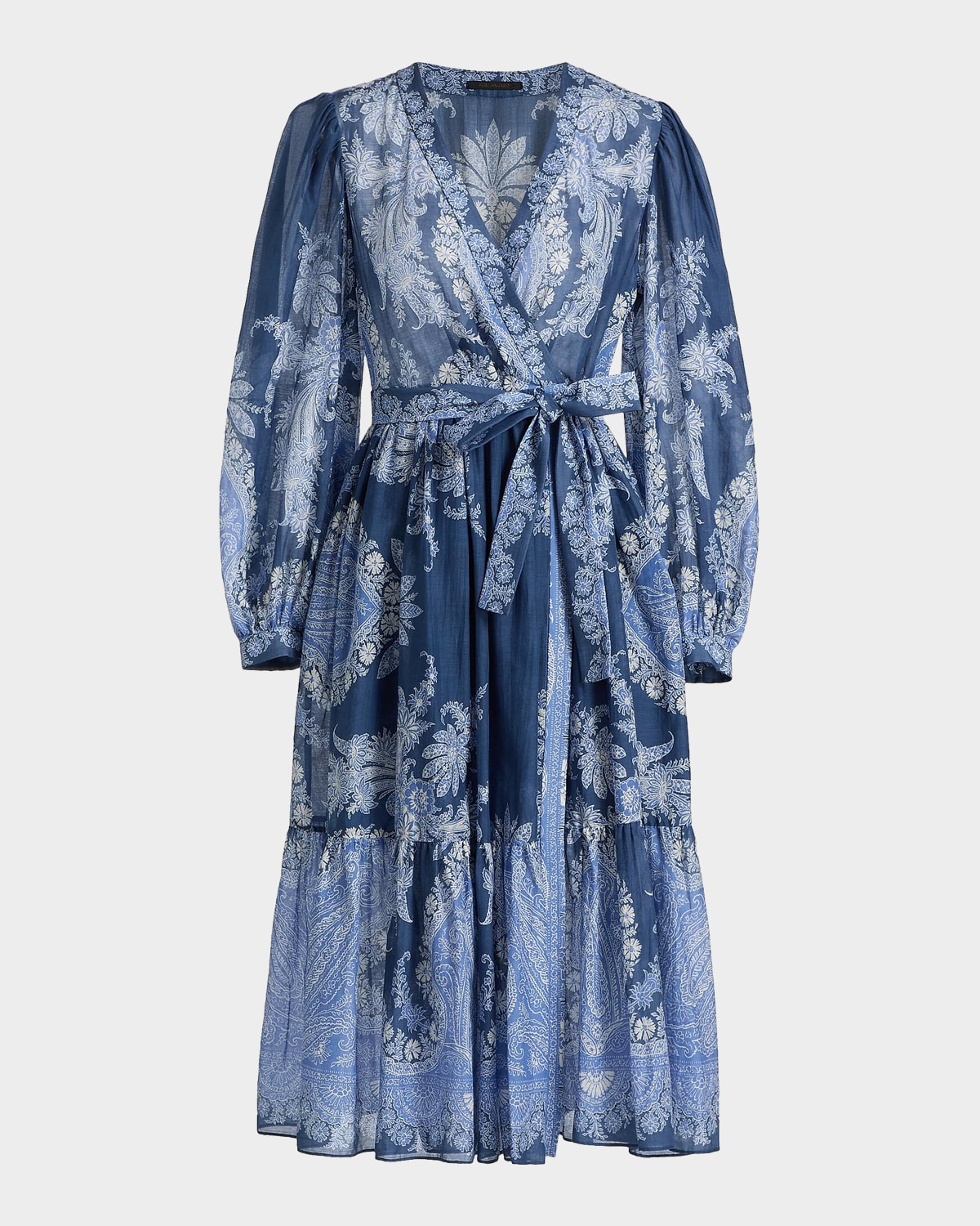 Kobi Halperin Kai Printed Cotton-Silk Midi Dress