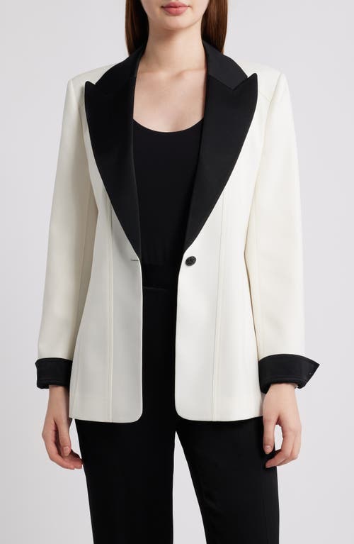 KOBI HALPERIN KOBI HALPERIN Camille Two Tone Wool Blend Blazer